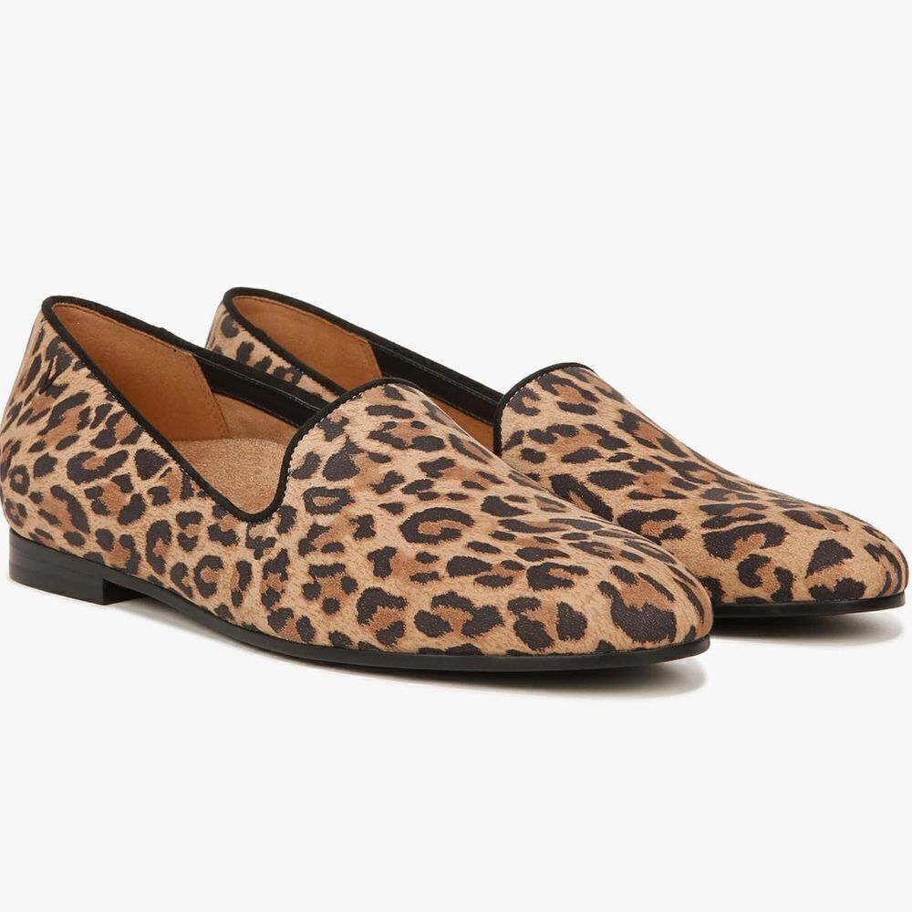Vionic Womens Willa II Brown Leather Slip On Orthoheel Loafers Shoes NWT